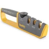 Smiths Adjustable Manual Knife Sharpener Gray-Yellow S-50264