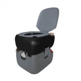 Reliance Portable Toilet 4822e (Electric Flush) 6 Gallon 9248-23