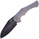 Ontario Carter 2quared, 3.5" D2 Blade, Titanium Handle - 8876