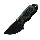 Ontario Knife Company Little Bird, Black Micarta Handle, Glass Breaker, Pla