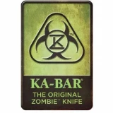 Ka-bar Knives Zombie Knife Sign