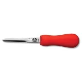 VICTORINOX Oyster Knife â?? Boston Style, 3'' Narrow, Red, SuperGrip h
