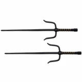 Shadow Cutlery Ninja Octagon Sai - Set of 2 - Black