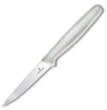 Victorinox 3.25" Paring Knife, Spear Point, Serrated Blade w/ White Po