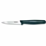 Victorinox 3Â¼'' Large Spear Point Paring Knife, Black Polypropylene H