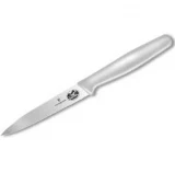 Victorinox 42604 4" Wavy Spear Point Paring Knife w/ Large White Polyp