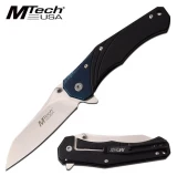 MTech Folder 4.75 in Blade Blue Bolster Black G-10 Hndl MT-1103BL