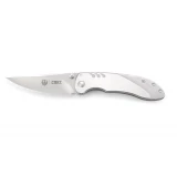 Ruger Trajectory Folder 3.24 in Plain Stainless Hndl R2802