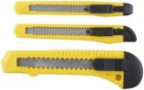 Prima Tools 20570 3-pc Break-off Utility Knife Set, Red