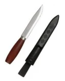 Morakniv Mora Classic 3 Utility Fixed 6" Carbon Steel Blade, Red Wood