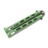 Remington Tanto Butterfly Balisong Knife with Green Handle