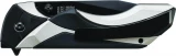 Schrade 24/7 M.A.G.I.C. SCHA8CS Assisted Opening Liner Lock Folding Knife, Partially Serrated Clip Point Blade