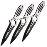 Renegade Tactical Steel G4 Stryker Triple Set, Solid Two-Tone Stainless With Pouch