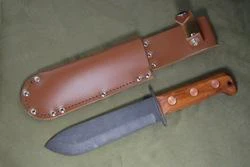 Sheffield Knives Jungle Survival Knife w/ Leather Sheath