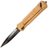 Smith & Wesson MPOTF10FDE OTF FDE, 3.5" Assisted Opening Knife, Aluminum Handle - 1084315