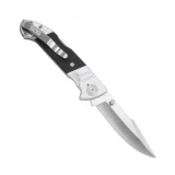 SOG Fielder Single Blade Assisted Open Knife, Black/Silver Handle, Sat