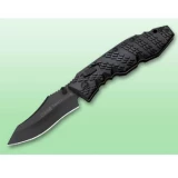 SOG Specialty Knives Toothlock, Black Zytel Handle, Black Blade, Plain