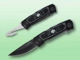 SOG Knives Bi-Polar Black TiNi Pocket Knife w/Nylon