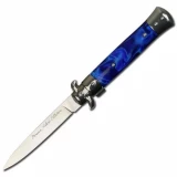 Premium Milano Collection Spring Assist Knife - Blue