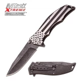 MTech USA Assisted 3.75 in Blade Eagle Art Stainless Hndl MX-A849AE