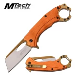 MTech Assisted 2.5 in Blade Orange Aluminum Hndl MT-A1028RO