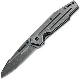 Boker Magnum Real Steel with Stonewash Finish