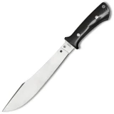 Spyderco Darn Dao (Flash Batch), 10.6" CPM 154 Blade, G10 Handle, Leather Sheath - FB41GP