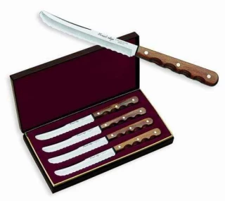 Case Cutlery Steak Knives Set of 4 Hardwood Handle