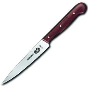 Victorinox 40003 - 5" Steak Knife, Rosewood Handle