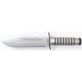 Tomahawk Brand Medium Survival Knife w/Grip Rings and Sheath