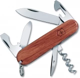 Victorinox Spartan Swiss Army Knife Multitool, Hardwood, 12 Tools - 53