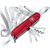 Victorinox Swiss Army SwissChamp Multi-Tool, 3-1/2" Ruby Handles