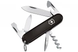 Victorinox Spartan Swiss Army Knife Multitool, Black, 12 Tool, 3.6" Cl