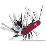 Victorinox Swiss Army SwissChamp XLT Multi-Tool, 3-1/2" Ruby Transluce