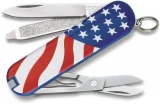 Victorinox Classic SD Swiss Army Knife, US Flag Scales