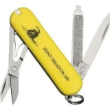 Swiss Army Knives Classic Pocket Knife w/Gadsden Flag Don't Tread On M