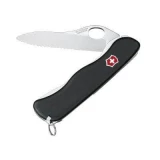 Victorinox Swiss Army One-Hand Sentinel with Clip, Serrated Edge and 4