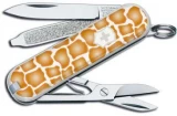 Victorinox Classic SD Swiss Army Knife, Giraffe Scales, 7 Functions