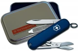 Victorinox Swiss Army Classic SD Cobalt Blue in Gift Tin
