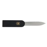Victorinox SwissCard Replacement Knife, Black handle & gold shield