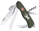 Victorinox Swiss Army Hunter Multi-Tool, 4-3/8" Olive Drab Handles
