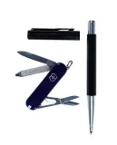 Victorinox 64103 Classic SD Blue Swiss Army Knife & Parker Vector Pen