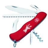 Victorinox Swiss Army Hunter Multi-Tool, 4-3/8" with Red Handles