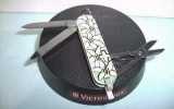 2012 Victorinox Classic Edelweiss Swiss Army Knife, Green