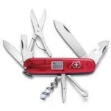 Victorinox Altimeter Swiss Army Knife, Translucent Red