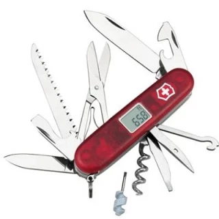 Victorinox Altimeter Plus Swiss Army Knife, Ruby Red, Boxed