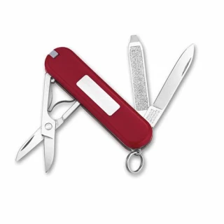 Victorinox Classic SD Red Swiss Army Knife with Engraving Panel