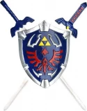 Mini Zelda Princess Replica Sword W/shield Display