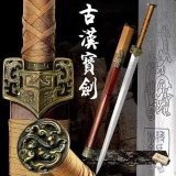Handmade Full Functional Battle Sword Of Han Dynasty