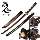 Tenryu High Carbon Copper Tone Damas Blade Sword